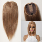 HAIRCUBE Inimese juuksepead Pruunid esilet&otilde;stetud blondid juuksepead naistele h&otilde;renevate juustega siidist alusjuuksepikendused &uuml;laosa keskmises osas