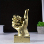 1 tk Isikup&auml;rastatud s&otilde;rmekuju P&otilde;hjamaade vaigust kujukesed K&auml;sit&ouml;&ouml; skulptuurid Ornament Kodukontori kaunistused Elutoa sisustus A-1PC