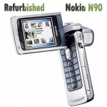Renoveeritud Nokia originaal Nokia N90 mobiiltelefon 1 Battery 1 Charger h&otilde;be