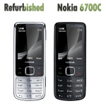 Renoveeritud Nokia Originaal Nokia 6700 Classic GMS 3G Mobiiltelefon 1 SIM-kaardiga 1 battery 1 charger kuld