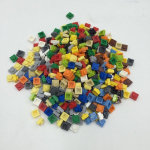 200 tk / kott 1x1 Think Bricks, mis &uuml;hildub 3024 DIY Pixel Art Remix maaliga QR-koodi ehitusploki osa telliskivi mosaiigist m&auml;nguasjad kunstnikele