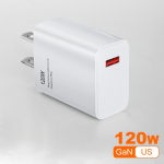 120 W &uuml;likiire laadimisega USB-laadija Xiaomi Mi Civi 11t 12t 13 Pro Redmi Note 12 Pro A1 A2 Poco X5 F4 GT C-t&uuml;&uuml;pi laadimiskaabli jaoks US 120W Charger valge
