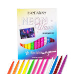 HANDAIYAN uus toode fluorestseeruv silmapliiats, v&auml;rviline UV-silmapliiats, vee- ja &otilde;likindel 12pcs