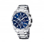 Festina Sport Chronograph roostevabast terasest sinine numbrilauaga kvarts F20463-2 100M meeste k&auml;ekell sinine