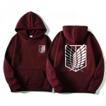Attack On Titan Meeste Hoodie Anime Hoodid Mehed Naiste T&auml;navar&otilde;ivad Pullover Harajuku Shingeki No Kyojin Hoodies Dressipluusid Riided XXL