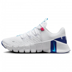 Nike Free Metcon 5 Valge Akvaariussinine Naiste Tennised Fierce-Pink S&uuml;gav-Kuninglik-Sinine DV3950-103 36