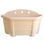 Lillepoti h&uuml;dropoonika Ruumis&auml;&auml;stlik poolringikujuline seinale paigaldatav aiataime sukulentne pott Kodukaunistus beež