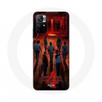 Redmi Note 11 5G &uuml;mbris Stranger Things Crew plakatif&auml;nnikunst, 4. hooaeg
