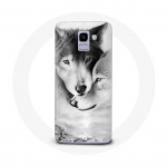 &Uuml;mbris Samsung Galaxy J6 2018 Wolf Duo loomadele