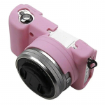 Sony Alpha A5100 A5000 A6000 A6100 A6300 A6400 kate pehme silikoonkummist kaamera korpuse koti jaoks, kaitseb nahka kaitsev korpus A5100 A5000