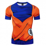 3D Goku T s&auml;rk Meeste Suvised Fitness Topid Kickpoksi s&auml;rgid Bjj Gym Rashguard Mma Boxing Goku T s&auml;rgid Meeste kampsunid Muay Thai XL