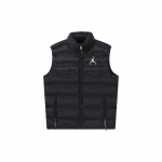 Jordan &Uuml;hev&auml;rviline Prinditud Logo T&otilde;mblukuga Vest Meeste &Uuml;ler&otilde;ivad Must CN4268-015 XXL
