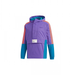 Adidas Neo poollukuga tuulejope kapuutsiga spordijakk meestele &uuml;ler&otilde;ivad lilla GM2280 XL