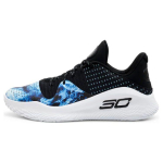 Bruce Lee x Curry Brand Curry 4 Low FloTro Dark Water Meeste tossud Must Taevasinine 3028115-001 44.5