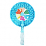 1 komplekti mullimasin Creative Windmill Bubble Maker Machine Manual puhumismullide m&auml;nguasi lastele ja t&auml;iskasvanutele sinine