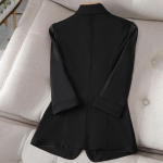 Roosa kost&uuml;&uuml;m naiste kolmveerandvarrukatega &otilde;huke &uuml;likond jakk suvine vabaaja &uuml;likond M must