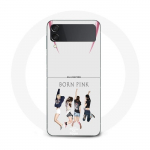 Coque Samsung Galaxy Z Flip3 blackpink born pink Kpop