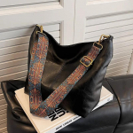 Vintage naiste &otilde;lakott PU-nahast &auml;mbriga Crossbody k&auml;ekott, ostukott 24x12x26cm