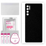 apgo Protective Skin Sticker for the back compatible with TCL 20 Pro 5G, Wrap Film, Foil, Vinyl - Pattern Matte Black