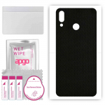 apgo Protective Skin Sticker for the back compatible with Huawei nova 3, Wrap Film, Foil, Vinyl - Pattern Matrix