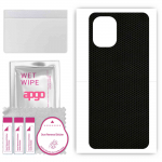 apgo Protective Skin Sticker for the back compatible with Umidigi F3 SE, Wrap Film, Foil, Vinyl - Pattern Matrix