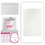 apgo MATTE Protective Skin Sticker for the back compatible with Teclast P20S, Wrap Film, Hydrogel Film, Flexible, Soft TPU with positioning layer easy