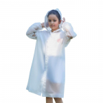 Laste vihmamantlid &uuml;hev&auml;rvilised laste vihma pont&scaron;o, &uuml;hekordselt kasutatav kapuutsiga vihmajope v&auml;ikelastele poistele One size fits all valge