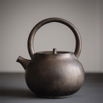 Jaapani keraamilised teekannud, suur maht, traditsiooniline teekann, joogiklaasid Bronze teapot