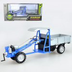 1/16 skaala roomikuga metalltraktor laste v&otilde;idus&otilde;idum&auml;nguasja mudel reproduktsioon kaunistus peen kingituste valik 1/16-Size:25*10*6.3cm sinine