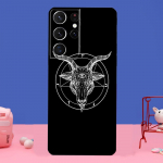 Saatanlik Deemoni Telefonikott Samsung Galaxy S21 Ultra S20 FE S8 S9 S10 S22 Plus Note 20 Ultra T&auml;iskate Galaxy S9 Plus