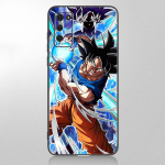 Anime Son Goku Ultra Instinct must &uuml;mbris Samsung Galaxy A12 A02S A22 A32 A52 A72 A71 A51 A41 A31 A21 A11 A50 A70 A10S A20S jaoks Samsung A32