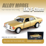1/36 Scale-Cast Benz 1981 mudel 280E avatavate uste ja tagasit&otilde;mbefunktsiooniga 1/36-Size:13*5*4cm