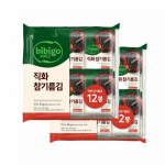 bibigo Seesami&otilde;liga maitsestatud r&ouml;stitud merevetikad KIM 4,5G*12EA (5 Valikud) 2PCS