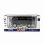 1/32 Toyota Sea Lion miniautomudel, metallisulamist tagasit&otilde;stetav heli ja valgusega lastele m&otilde;eldud m&auml;ngubussi &auml;ribussi kingitus 1/32-Size:16.5*7*6cm must