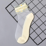 Naiste hingavad sukad Moodsad lillelised v&otilde;rgusilmaga suvised &otilde;hukesed sokid One size must