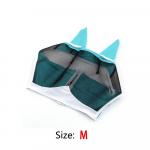 Moskiitovastane kapuuts, mitmes suuruses hingav hobusemask, sobib v&auml;ikestele, keskmistele ja suurtele hobustele, kleebitud mosqu v&auml;ltimiseks