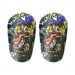 1 paar minijalgpalli s&auml;&auml;rekaitsmed multifilmid libisemisvastased lapsed teismelised t&auml;iskasvanud m&auml;ngijad miniatuursed s&auml;&auml;rekaitsmed jalgpall m&auml;ngud kaitsevarustus S mitmev&auml;rviline