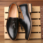 Meeste Nahast Slip-on Kingad &Auml;rimees Lamedad Klassikalised Meeste Peokingad Nahast Itaalia Formaalne Oxford Kingad D12-24 39 punane