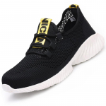 Suvised turvajalatsid Mustad raudvarbaga t&ouml;&ouml;kingad, torkevastased kerged t&ouml;&ouml;jalatsid Hingavad t&ouml;&ouml;kingad Meestele Naistele 40