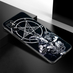 Satanic Scary Skull telefoni&uuml;mbris Xiaomi Redmi Note 7 8 8T 9 9S 10 10S 10T 11 11S 4G 11E 11T Pro 5G pehme TPU must kate jaoks Note 11 Pro China