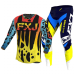 Motokrossi kampsun ja p&uuml;ksikomplektid v&otilde;idus&otilde;idu&uuml;likond Racer Gear Set Off-road MX Enduro MOTO meeste komplektid naiste m&auml;est allam&auml;ge mootorratta kombinatsioon XL-36
