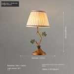 Ameerika pastoraalne laualamp Prantsuse minimalistlik loominguline retro elutoavalgusti magamistoa voodi p&otilde;randalamp tricolor light