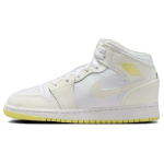 Air Jordan 1 Mid GS Sail Light Laser Orange Laste tossud Kreemjas Valge FD8780-181 40