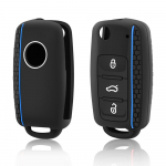 Auto v&otilde;tmekaane &uuml;mbris silikoonist 3 nuppu VW Golfile 4 5 6 7 Bora Jetta POLO MK4 MK6 Bora Passat B5 B6 Superb Tiguan Beetle v&otilde;tmekohver