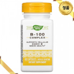 Nature's Way Vitamin B Complex 60 Capsules Coenzyme Q10 Biotin Folic Acid Inositol Pantothenic Acid Choline, 60 tablets, 1 unit,Korean health food