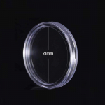 10 ~ 100 tk 21-45 mm l&auml;bipaistvad plastikust m&uuml;ndihoidik M&uuml;ntide kogumiskarbi &uuml;mbris m&uuml;ntide hoidmiseks kapslite kaitsekarbid konteiner 21mm x100pcs