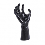 Deemonik&auml;e kuju Halloweeni mustade deemonite k&auml;ed skulptuur seinale kinnitatav &otilde;udne kuradi k&auml;te ornament peotarbed B
