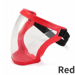 Uduvastane Pritsmevastane Kogu n&auml;okaitse Piiskamisvastane Mask Pea Kulumisprillid Ruumisf&auml;&auml;rilised prillid Kogu n&auml;gu kaitseklaas tumepruun v&auml;rv