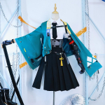 Hoshimi Miyabi Cosplay Zenless Zone Zero Kost&uuml;&uuml;m Kuus vahetatavat pead &Otilde;&otilde;nes Erioperatsioonide Osakond Halloweeni Karnevali Riietus XXL
