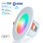 Tuya WiFi nutikad laevalgustid ZigBee3.0 s&uuml;vistatavad prožektorid LED-allvalgustid RGB Alexa lambid Bluetoothi ​​juhtimine Alexa Google Home 5W